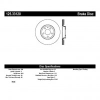 125.33120 Тормозные диски Premium AUDI перед