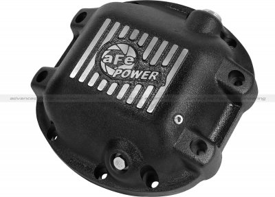 46-70192 Afe Power Крышка дифференциала переднего/заднего, Jeep Trucks 97-14 Dana 30 Mach'd Fin 