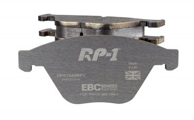 DP81449RP1 EBC Brakes Racing's RP-1™ Тормозные колодки BMW 1 (E82) 1M Coupe, 5XX, 6XX, 7XX, M3 выпуска 2002-2013 года