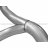 48-44004 Y-pipe соединительный Twisted Steel CHEVROLET Silverado / Sierra 14-15 & SUV 2015 V8-5.3L