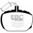 DP474 EBC Brakes Ultimax2 Тормозные колодки перед  ROVER SD1