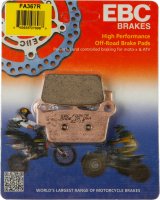 FA367R EBC BRAKES Organic тормозные колодки APRILIA, FANTIC, GAS-GAS, KAWASAKI, SHERCO, SUZUKI, T.M., W K BIKES, YAMAHA