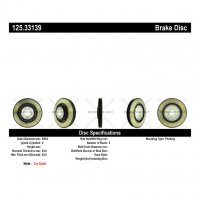 125.33139 Тормозные диски Premium AUDI перед