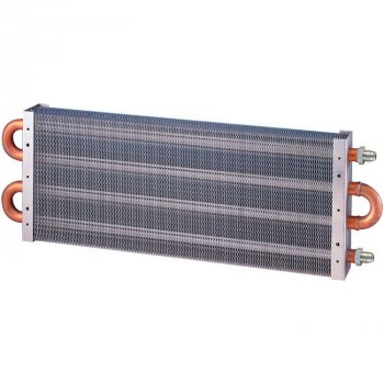 45226 Flex-a-Lite радиатор масла Heavy Duty 7 x 18 x 1 ½-inch oil cooler with -6 AN fittings 