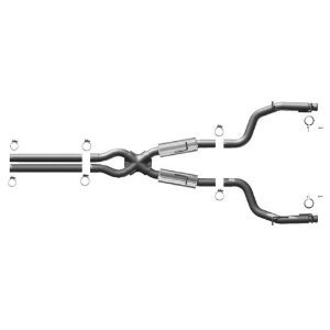 16886 Magnaflow Настроенный выпуск CATB Dodge Challenger SRT8 