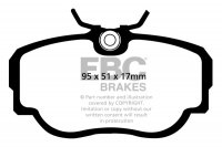 DP779 EBC Brakes Ultimax2 тормозные колодки BMW 3 Series (E30), Z1; SAAB 900, 9000
