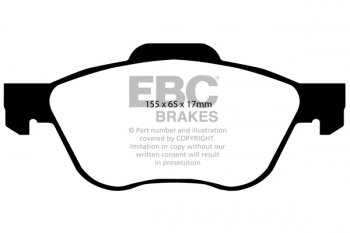 DP1376 EBC Brakes Ultimax2 Тормозные колодки перед  NISSAN Primera выпуска 1999-2002 года