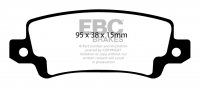 DP31458C EBC Brakes Redstuff Тормозные колодки зад. TOYOTA Corolla