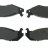 104.02030 Тормозные колодки Posi-Quiet Metallic JEEP
