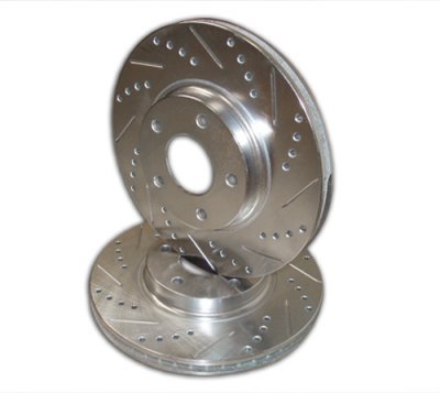 Задний тормозной диск - с перфорацией и насечками CADILLAC EDS.62105 Выпуска 2008 года