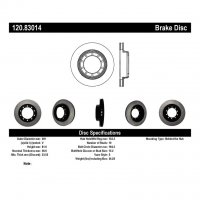 120.83014 Тормозные диски Premium FORD перед