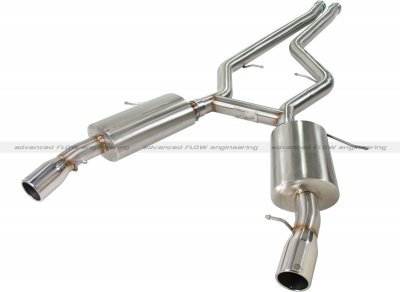 49-36301 Afe Power Выхлопная система Cat-Back BMW 335i E90 92 07-10 3.0L tt Pol SS-304 