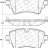 105.18010 Тормозные колодки Posi-Quiet Ceramic MINI перед