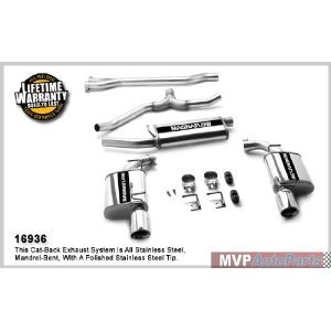 16936 Magnaflow Настроенный выпуск CATB Dodge Charger 