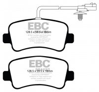 DPX2084 EBC Brakes Ultimax2 колодки зад. NISSAN, OPEL, RENAULT, VAUXHALL