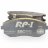 DP81661RP1 EBC Brakes Racing's RP-1™ Тормозные колодки передние SUBARU Forester, Impreza, Legacy, Outback