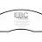 DP1423 EBC Brakes Ultimax2 Тормозные колодки перед  KIA Carnival, Sedona
