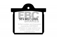 DP137  EBC Brakes Ultimax2 Тормозные колодки зад. CITROEN GS
