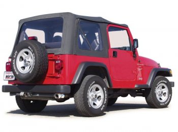 17202 Выпускная система BORLA Настроенный выпуск JEEP WRANGLER 00-05 4.0L 6 CYL AT/MT 4W JEEP WRANGLER