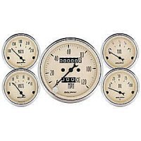 ANTIQUE BEIGE 5 PC. KIT BOX W/MECH сподометр AUTO METER #1808