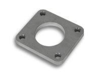 V32_14320 Flange: various models; Flange 1/2 inch T4 Фланец турбины впускной из низкоуглеродистой стали, 13мм толщина низкоуглеродистой стали, 13мм толщина (Tapped Holes)rn