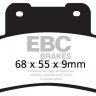SFA432 EBC BRAKES Organic тормозные колодки  APRILIA Dorsodura, Mana, RS, Shiver; KYMCO Xciting; SYM Max