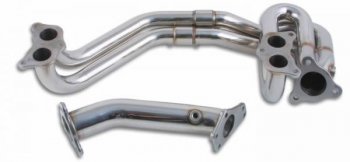 10004 Vibrant Performance 4-1 TURBO Коллектор из нержавеющей стали для 2002+ Subaru WRX - включая ап-пайп 4-1 S.S. TURBO Коллектор из нержавеющей стали для 2002+ Subaru WRX - включая ап-пайп