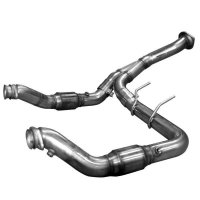6060 KOOKS HEADERS 3" Stainless Hi Flow Catted Turbo Down Y-Pipe для: FORD F150