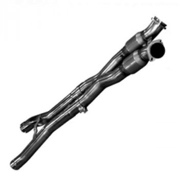 6611S-GREEN KOOKS HEADERS 3'' x 3'' LS7/LS9 GREEN Catted X-Pipe made in Stainless Steel, for 2006-2012 Corvette ZO6/ZR1. Includes 3" x 3" Mid-Pipes. для: CHEVROLET CORVETT 
3" x 3" Stainless Steel Catted X Pipe
Includes Kooks 49 State EPA Legal Ultra High Performance Green Cats
OEM Outlet For Use With Stock Exhaust
Must Be Used With Kooks Long Tube Headers
These products are not legal for sale, installation, or use on licensed vehicle in the state of California. And they do NOT meet CARB compliance
