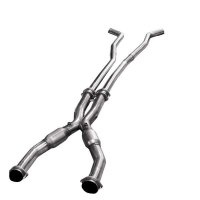 23113200 KOOKS HEADERS OEM Выход 2009-2014 Cadillac CTS-V 3" x 2 1/2" Catted X Pipe