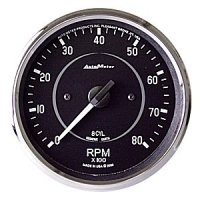 4" тахометр, 8,000 RPM, AUTO METER, COBRA AUTO METER #201004