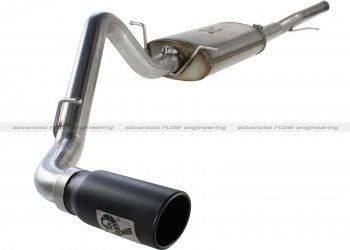 49-44038-B Afe Power Выхлопная система Cat-Back GM Trucks 1500 14-15 V8-5.3L (насадка черная) 