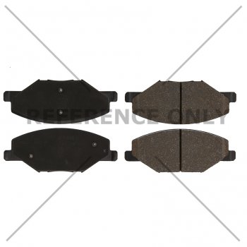 102.17760 Тормозные колодки C-TEK Metallic VOLKSWAGEN перед 