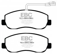 DPX2083 EBC Brakes Ultimax2 колодки перед NISSAN NV400; OPEL/VAUXHALL Movano; RENAULT Master;