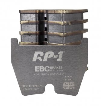 DP81513RP1 EBC Brakes Racing's RP-1™ Тормозные перед AUDI R8, RS4, RS5, RS6, RS6+, RSQ3; LAMBORGHINI Gallardo, Murcielago; VOLKSWAGEN Phaeton выпуска 2002-2016 года