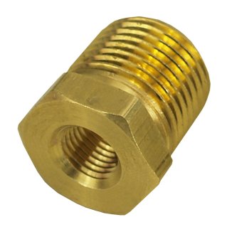 98451 DERALE 1/2" папа x 1/8" мама переходник Bushing Brass reducer bushing