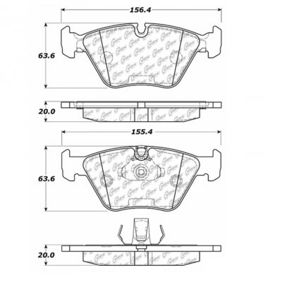 309.09460 StopTech Тормозные колодки Performance Pads   для: BMW 