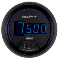 3-3/8" тахометр, IN-DASH, DIGITAL, BLACK AUTO METER #6997