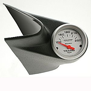 FORD POWERSTROKE/SD, 99- 03, SNGL A-PILLAR GA KIT AUTO METER #7073 Single Pillar (Black)