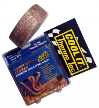 11032 THERMO TEC Термолента для выпускных коллекторов и глушителей второго поколения 51мм x 15м 