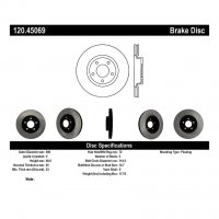 120.45069 Тормозные диски Premium MAZDA перед