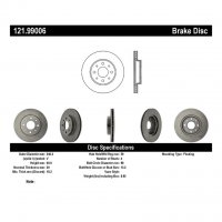121.99006 Тормозные диски Premium FIAT перед