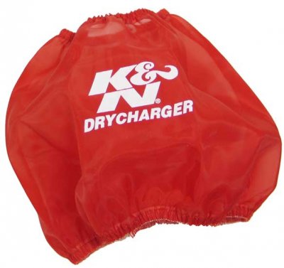 RF-1048DR K&amp;N Чехол фильтра DRYCHARGER для RF-1048, красный PreCharger ® - K&N PreCharger является специально разработанным фильтром для того чтобы продлить интервал обслуживания K&N фильтра, при использование в очень пыльных условиях.