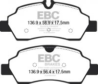 DP42222R EBC Brakes Yellowstuff Тормозные колодки зад OPEL Insignia, Insignia Grand Sport; SUBARU Impreza