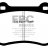DP1031 EBC Brakes Ultimax2 Тормозные колодки перед  ALFA ROMEO 147, 156, GTV, Spider; FIAT Coupe