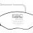 DP1529 EBC Brakes Ultimax2 Тормозные колодки перед  NISSAN Cabstar