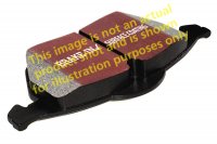 DP519  EBC Brakes Ultimax2 Тормозные колодки зад. ALFA ROMEO Giulia