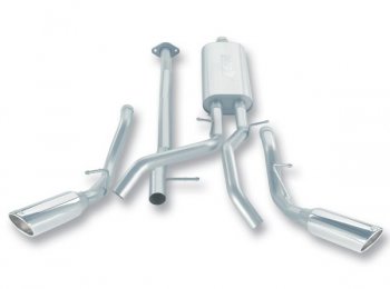 140232 Выпускная система BORLA Настроенный выпуск Chevrolet Silverado, GMC Sierra 2007-2008 CHEVROLET,GMC SILVERADO,SIERRA