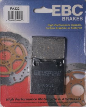 FA222 EBC BRAKES Organic тормозные колодки SUZUKI RF 