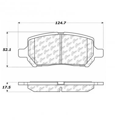 309.09560 StopTech Тормозные колодки Performance Pads CHEVROLET,PONTIAC,SATURN 